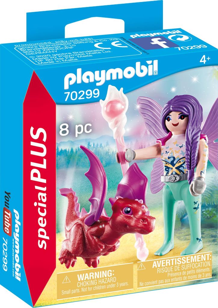 PLAYMOBIL 70299 Fee mit Drachenbaby