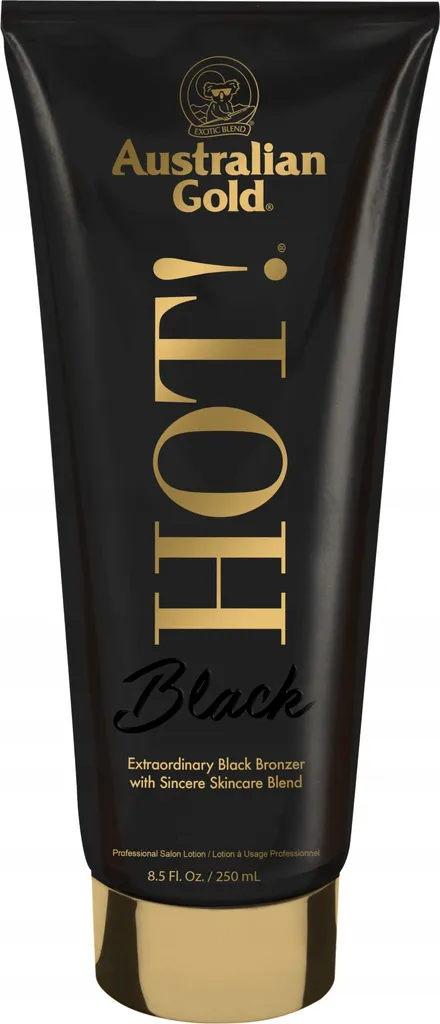 Accélérateur de Bronzage Australian Gold Hot ! Bronzer Noir de 250 ml