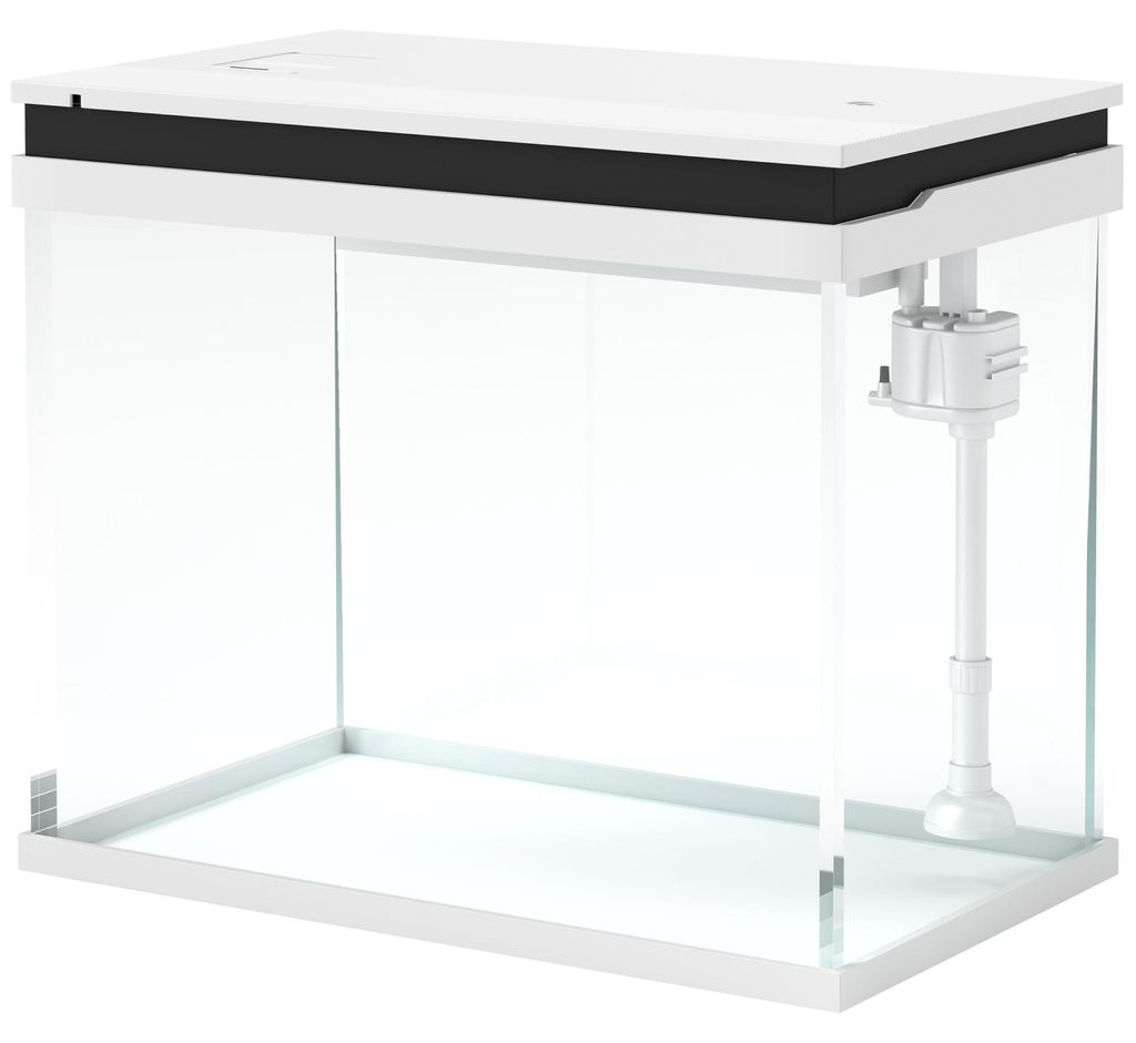 PawHut 41 liter glazen aquarium met filtersysteem, Productafbeelding 