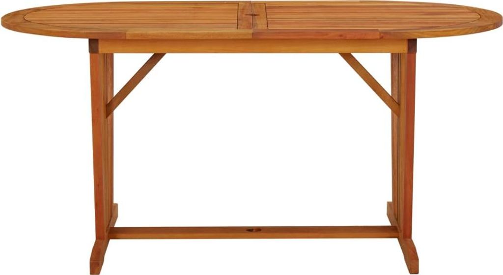 vidaXL Zahradní stůl 160x85x75 cm Masivní dřevo Eukalyptus Obrázek produktu 