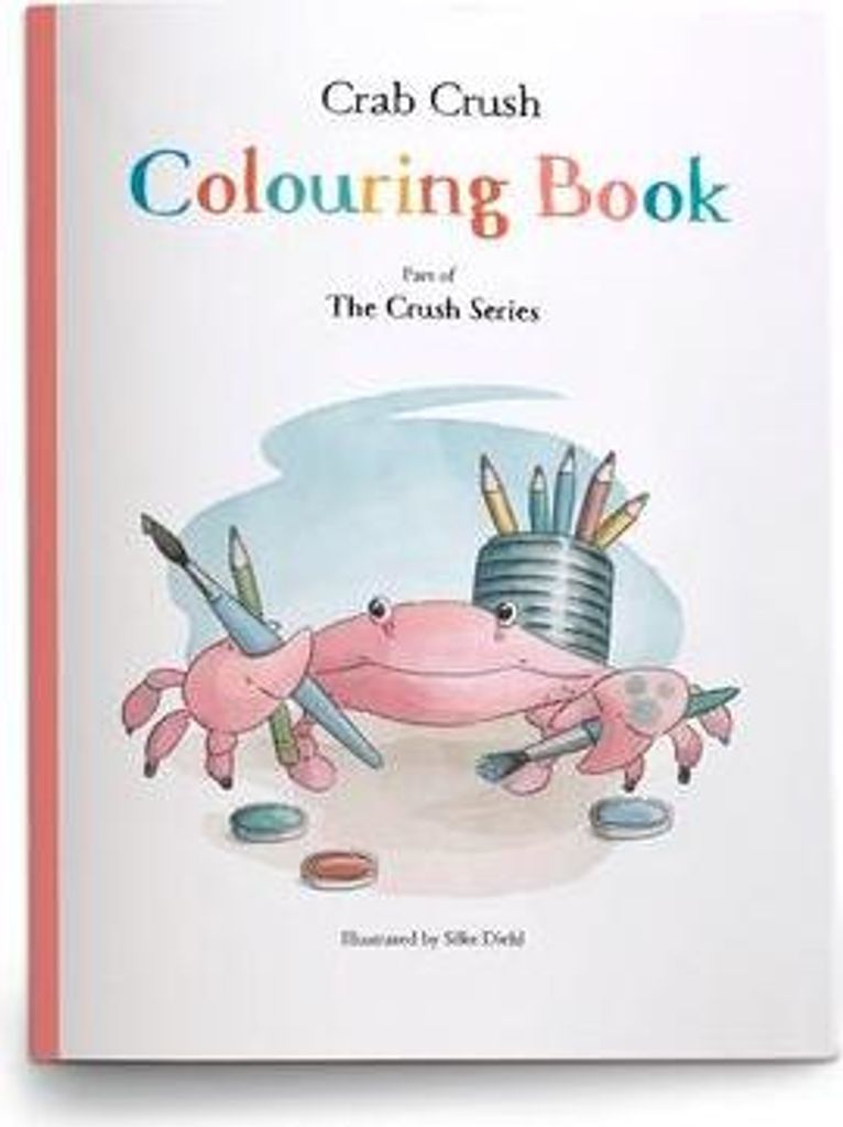 Crab Crush Colouring Book