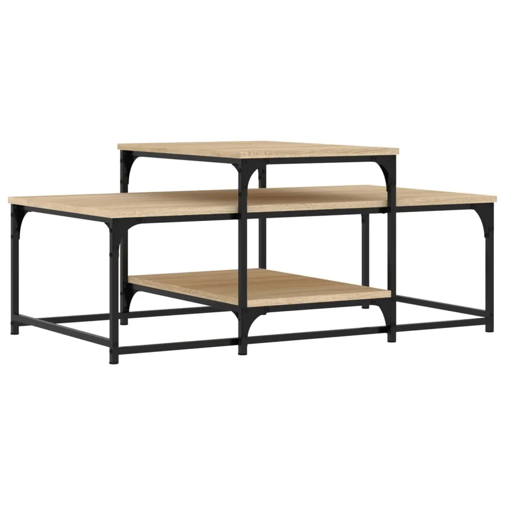 Offerta Tavolino SYFAX Rovere Sonoma 102x60x45cm Legno Multistrato