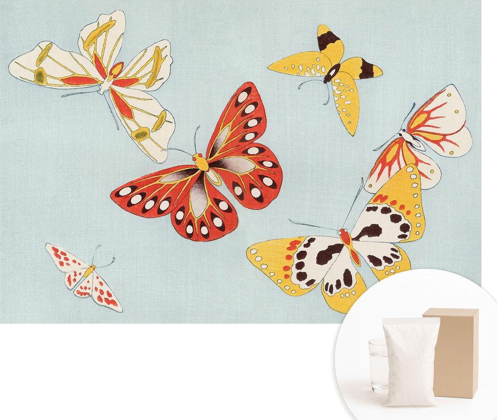 Fototapete - Wandbilder für Wohnzimmer - 104x70 cm - Dekorative Wandfolie - Modernes Design für Wanddekoration - Tapeten für Innenräume - Küns...