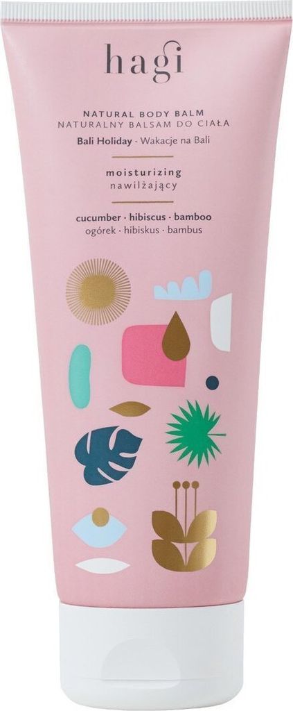 Hagi Bali Holiday Natural Moisturizing Body Lotion with Monoi Oil, Shea Butter, and Apricot Kernel Oil 200ml