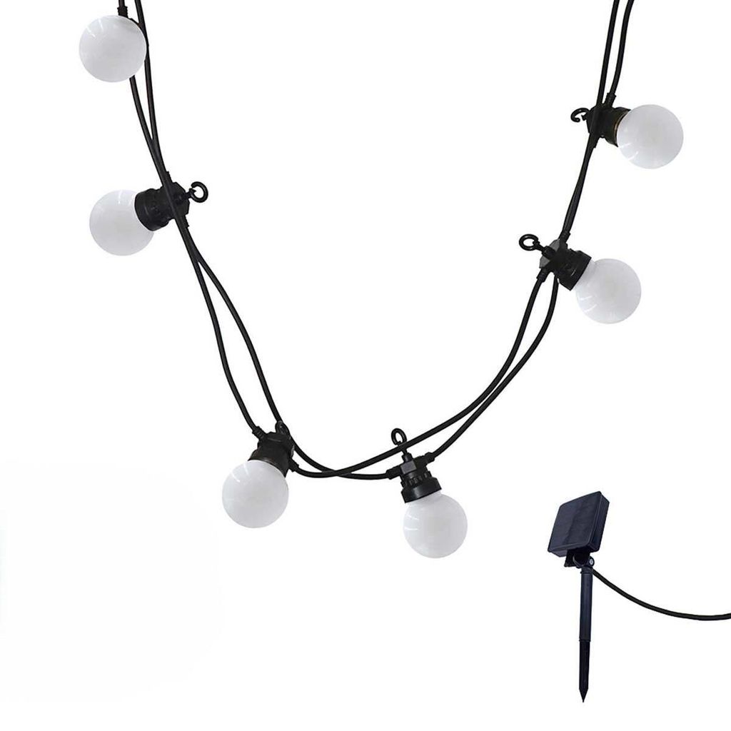 Set Mit 2 Solar Lichterketten PARTY 11.4m