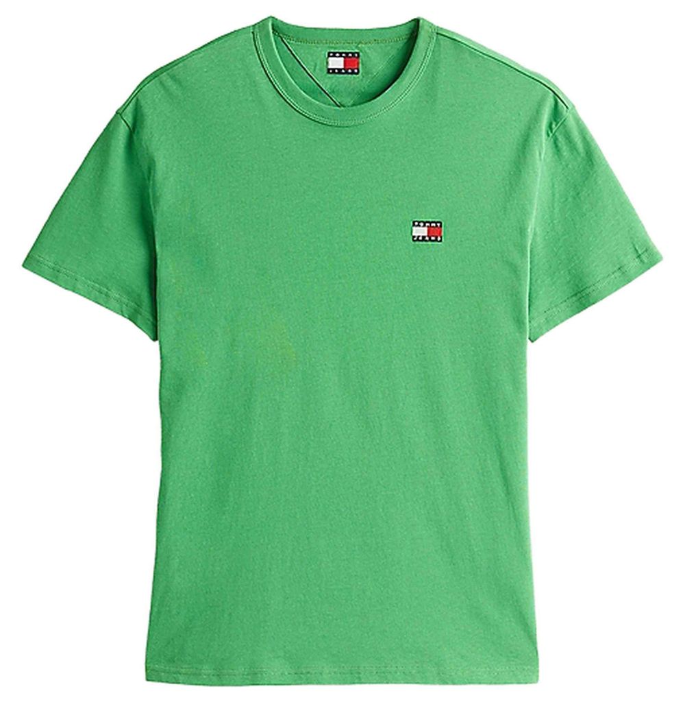 Tommy Hilfiger Jeans Grüner Logo-T-Shirt – S