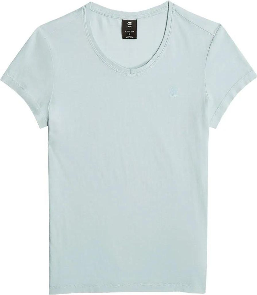 G-star Eyben Slim 2.0 Kurzarm-t-shirt Mit V-ausschnitt Grün M Damen Grün M