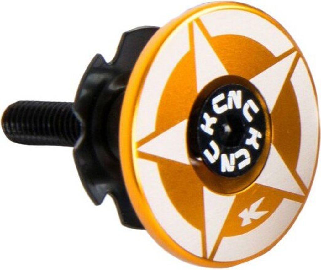 Kcnc Star Cap Kit Ii 1 1/8 Spider Headset Orange,Schwarz 1 1/8 ́ ́ Orange,Schwarz 1 1/8 ́ ́