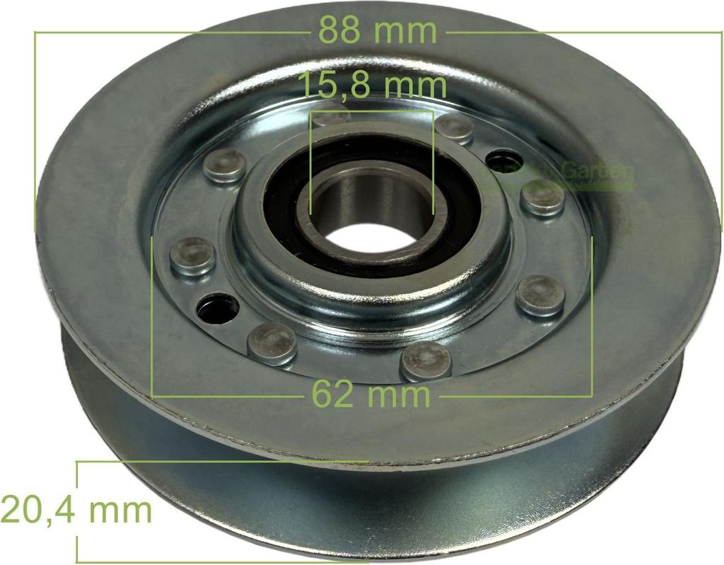 Riemenscheibe Iseki Cut Master CM7114 JU 130 135 2135 H Sabo 92-13 H 125601613/0