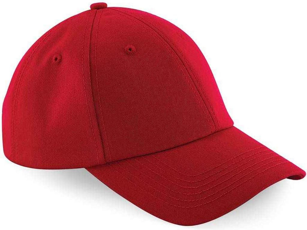 Beechfield - "Authentic" Baseball-Mütze für Herren/Damen Uni PC5623 (Einheitsgröße) (Rot)