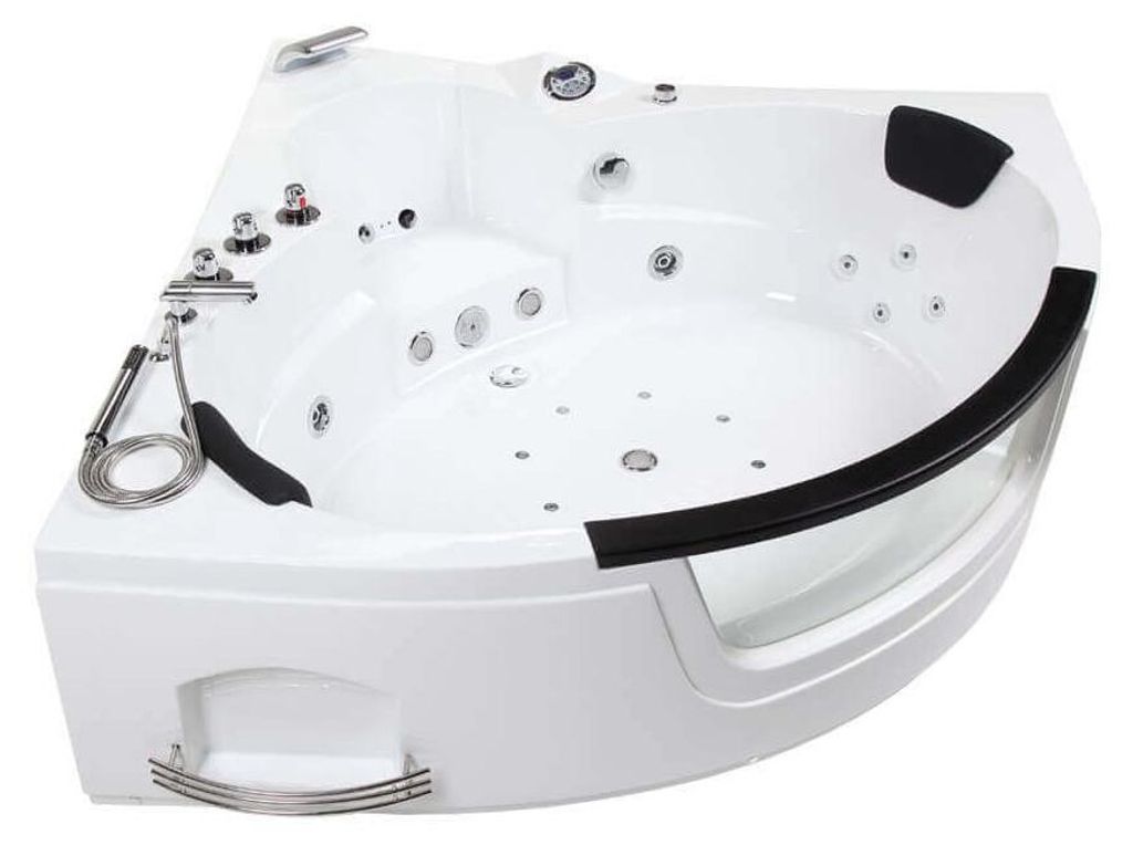 HOME DELUXE - Whirlpool - Laguna L Mini - Weiß, Maße: Produktbild 