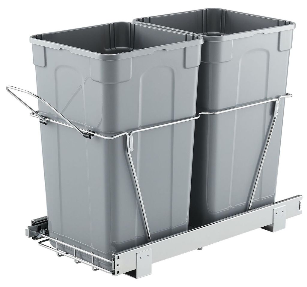 Contenedor de basura extraíble VEVOR de 27 litros + 27 Imagen del producto 