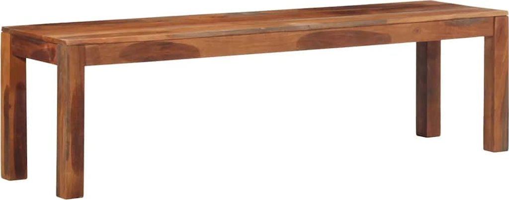 Möbel Bank 160 cm Massivholz Akazie - Sitzbänke 4102376
