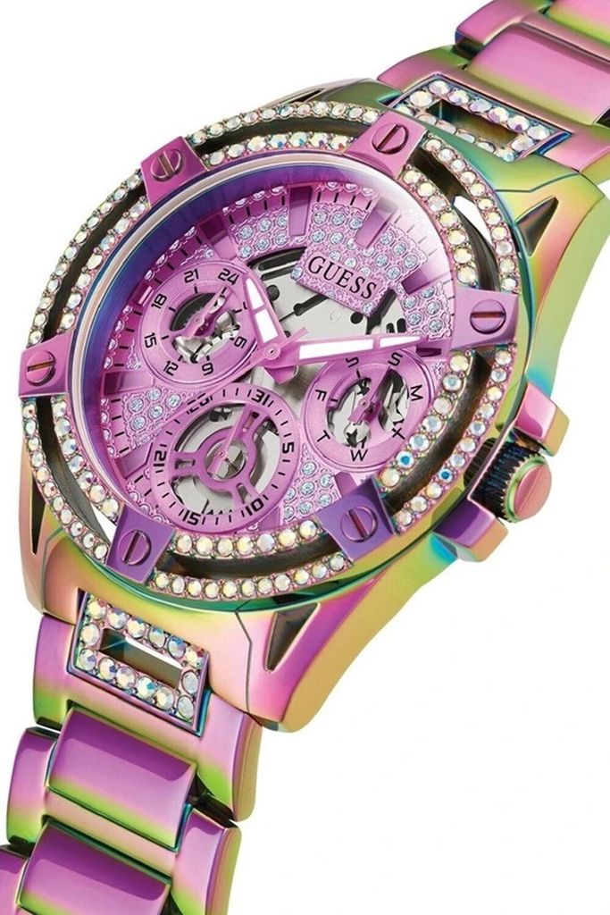Guess Damen Multifunkion Armbanduhr Queen mehrfarbig 40 mm Produktbild 4