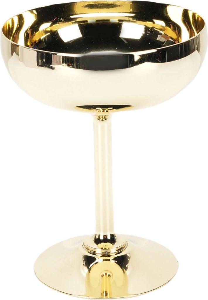 304 Edelstahl Cocktail Glas unzerbrechlich Weinglas Tasse für Bar Party Home Gathering S Plated Gold