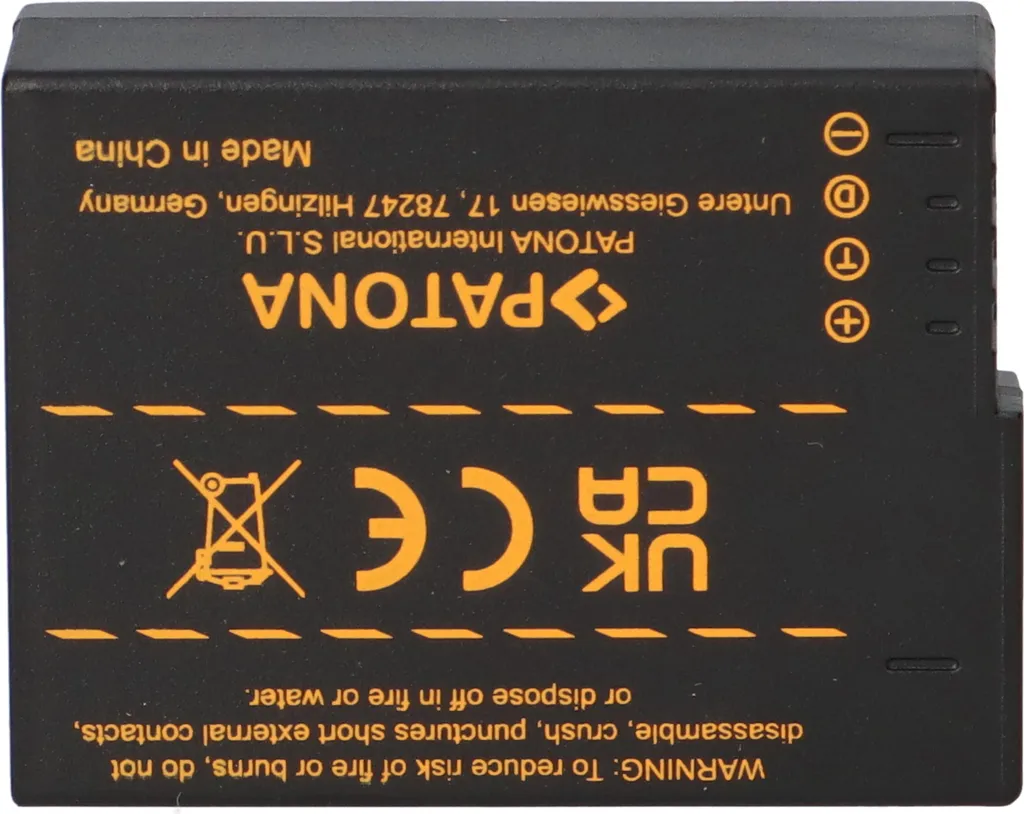 Batteria Li-ion DMW-BLC12 per Panasonic Lumix G7 G85 e Leica V-Lux 4 - 6