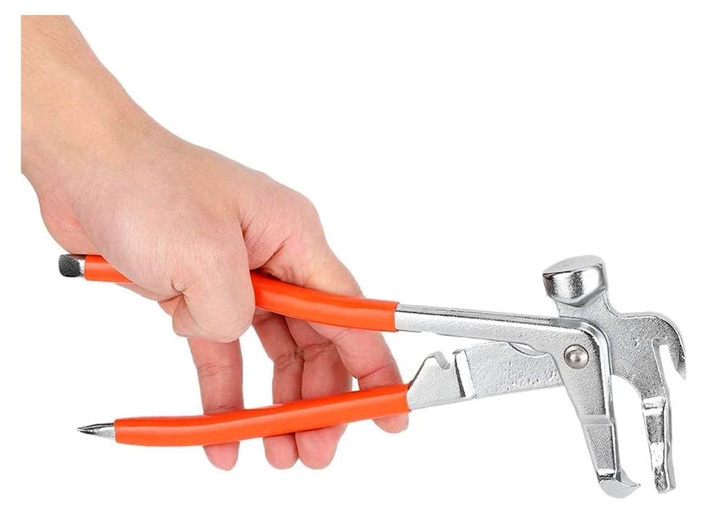 Wuchtgewichtszange, 24cm Robuste Stahl Reifen Wuchtzange Gewichte Balance Schaber und Installer Entferner Zange für Radgewichte Balance Felgen Aut...