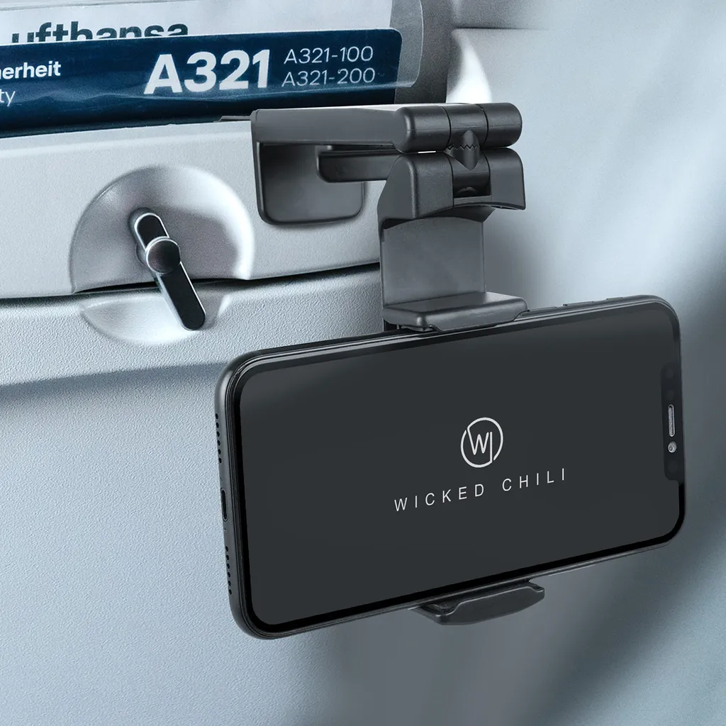 Accessoire Voyage Avion : Support Téléphone Main Libre pour Tablettes - 4