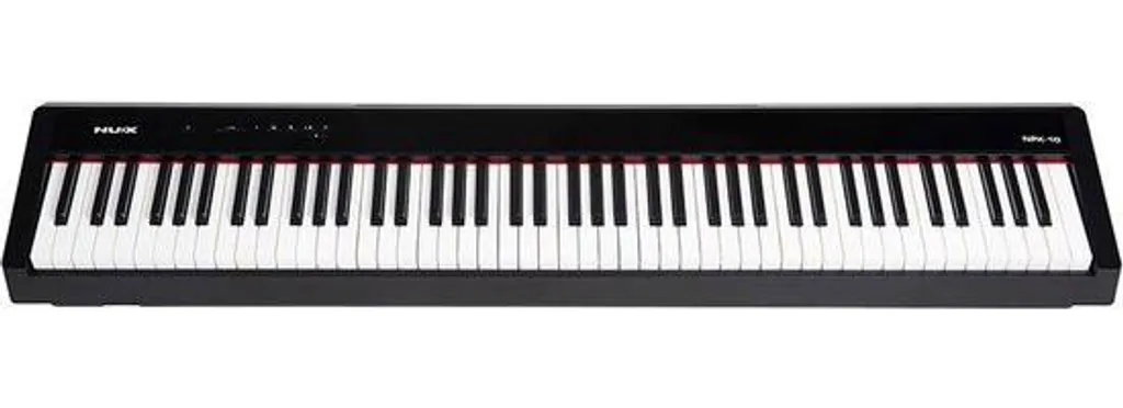 Piano numérique 88 touches à contrepoids et mécanisme à marteaux noir