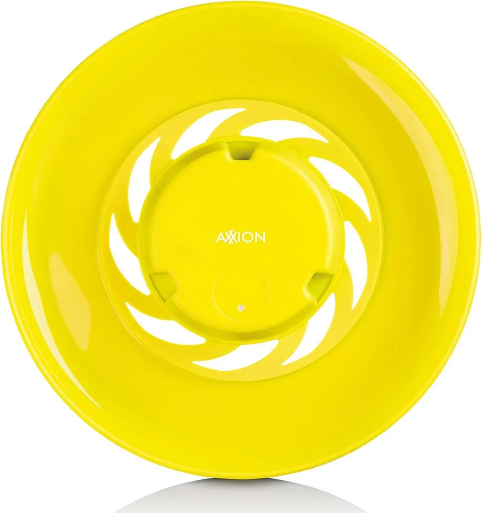 Frisbee lumineux jaune étanche IPX7 avec haut-parleur sans fil