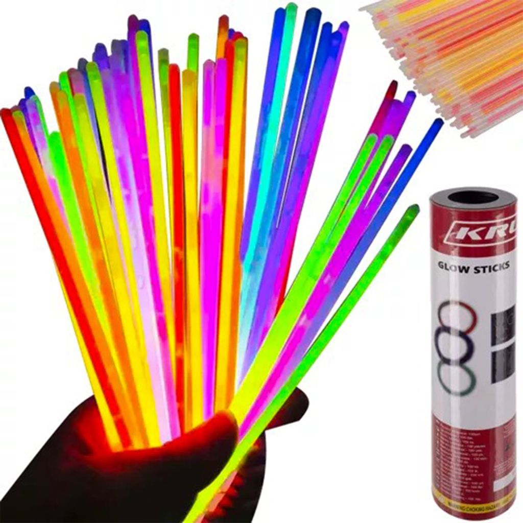 Kruzzel 22889 Svítící tyčinky - 100 ks. Obrázek produktu 