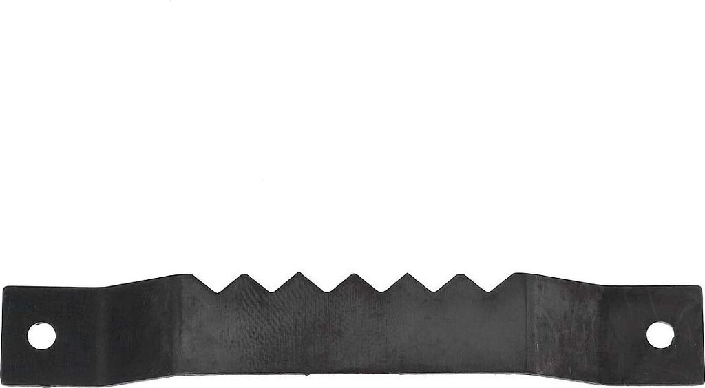 30 Bildaufhänger Zackenaufhänger Metall - dunkelgrau 68x10mm