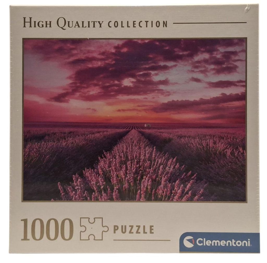 Clementoni 98450 - Puzzle - Levanduľové pole (1000 Obrázok produktu 