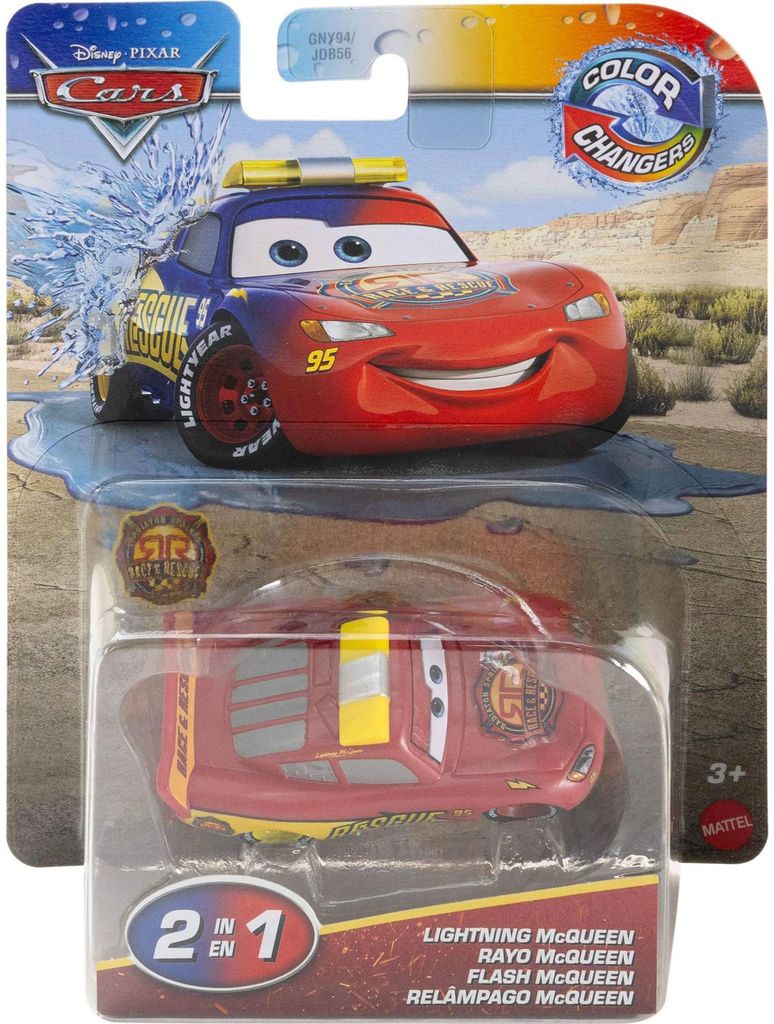 Disney Pixar Cars Flash McQueen, Auto, 3 rok / roky, Kov, Obrázok produktu 