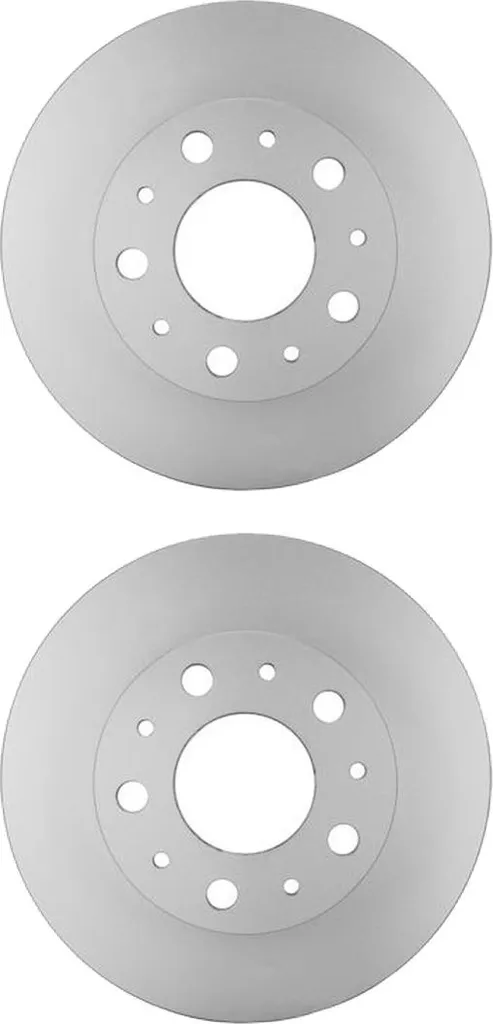 Jeu de 2 disques de frein HELLA 8DD 355 125-261 pour essieu avant auto