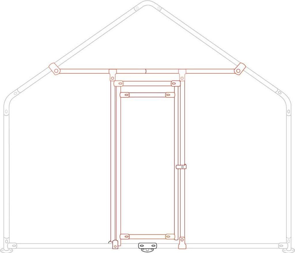 Set de porte d‘Enclos pour animaux domestiques Image du produit 