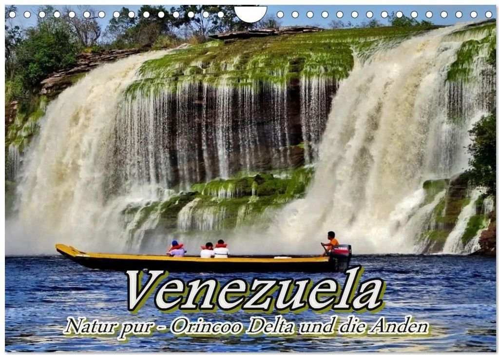Venezuela - Natur pur Orinoco Delta und die Anden (Wandkalender 2026 DIN A4 quer), CALVENDO Monatskalender