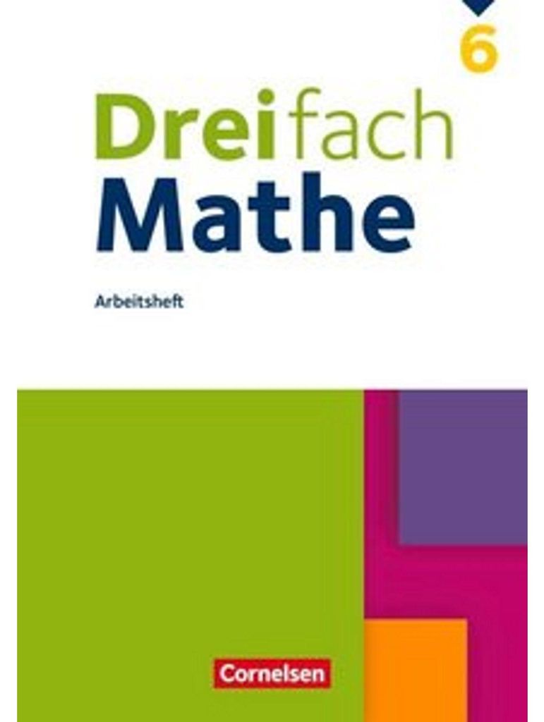Dreifach Mathe 6. Schuljahr - Arbeitsheft mit Lösungen Obrázok produktu 