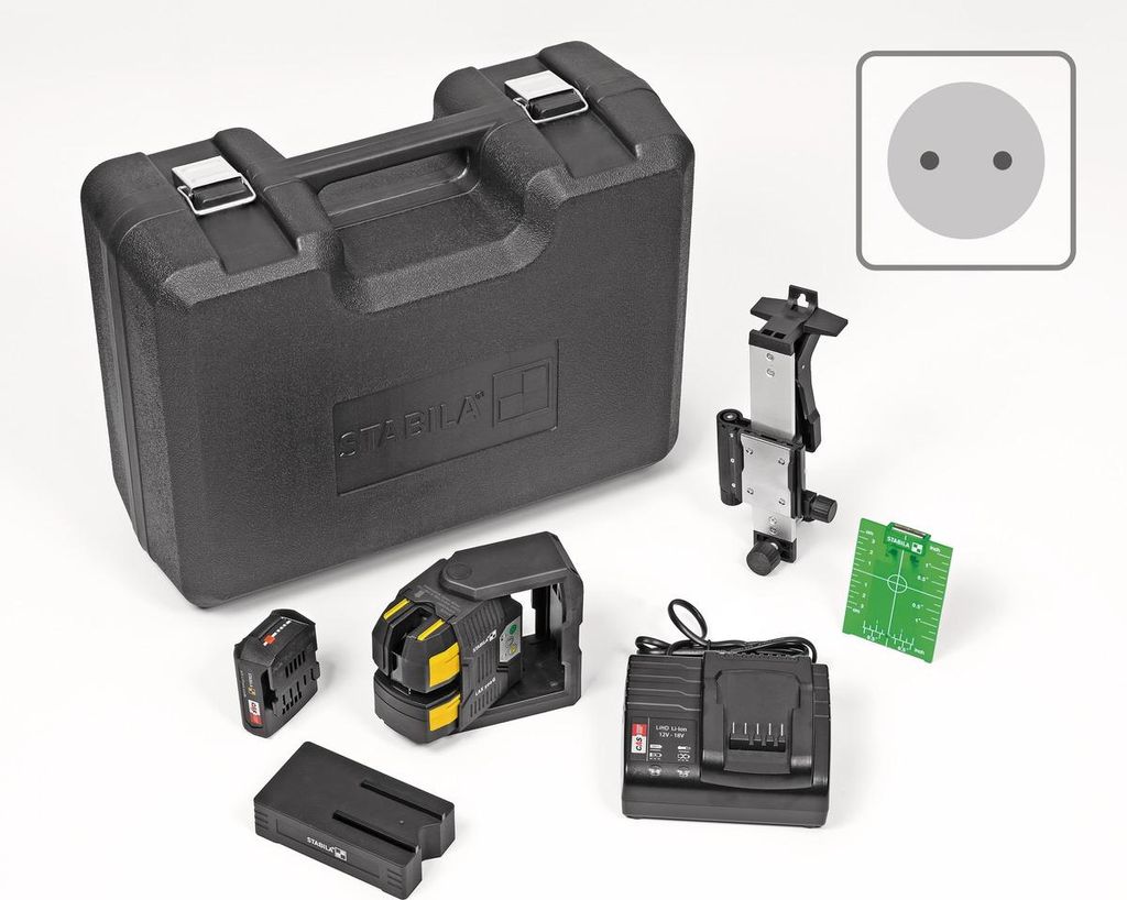 Stabila Kreuzlinien-Lot-Laser LAX 500 G, 12-V-System, Produktbild 