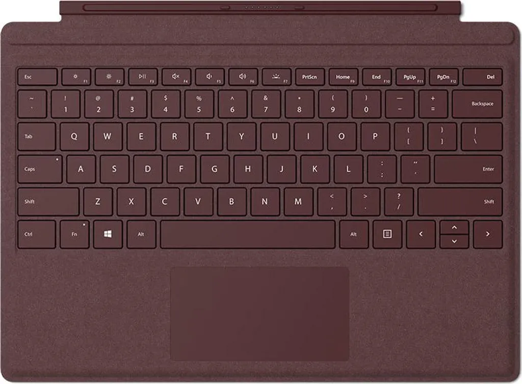 Clavier Microsoft FFP-00050 Bourgogne QWERTY pour Surface Pro 4