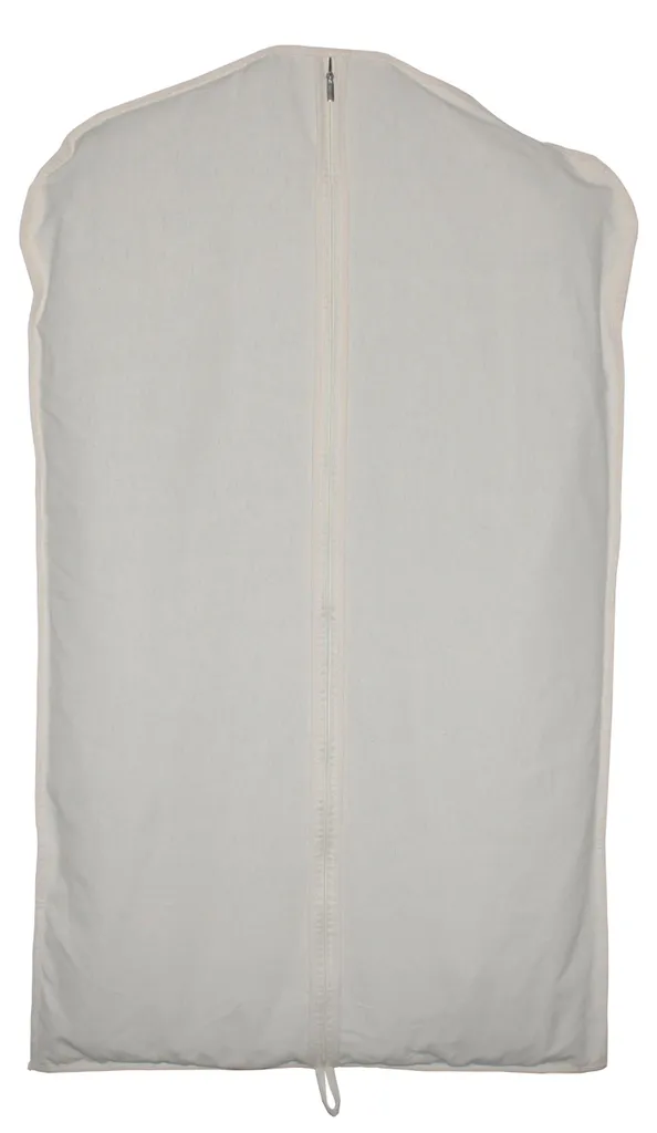 Sacs à vêtements en coton-lin 61x101 cm pour costumes et robes - Lot de 5