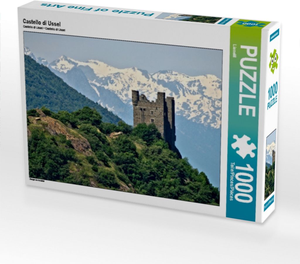 Calvendo Castello di Ussel 1000 Teile Puzzle quer Produktbild 