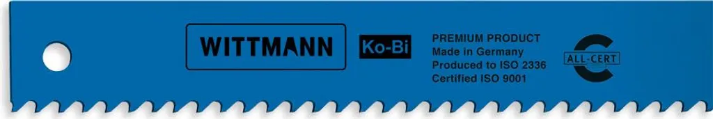 Lame Ko-Bi HSS 500 x 50 x 2,5 mm 6 dents : robustesse et coupe précise