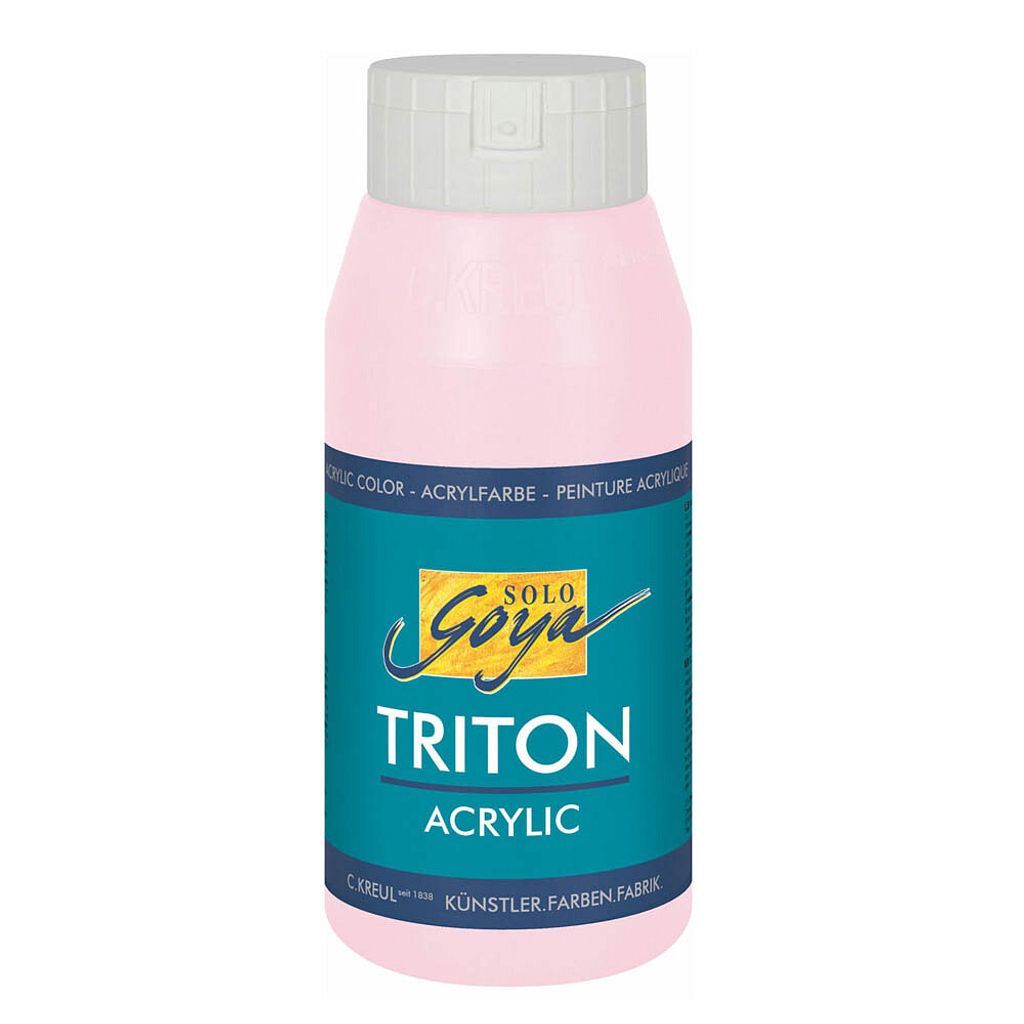 KREUL SOLO GOYA Triton Acrylic, 750 ml, Różowy, Butelka Zdjęcie produktu 