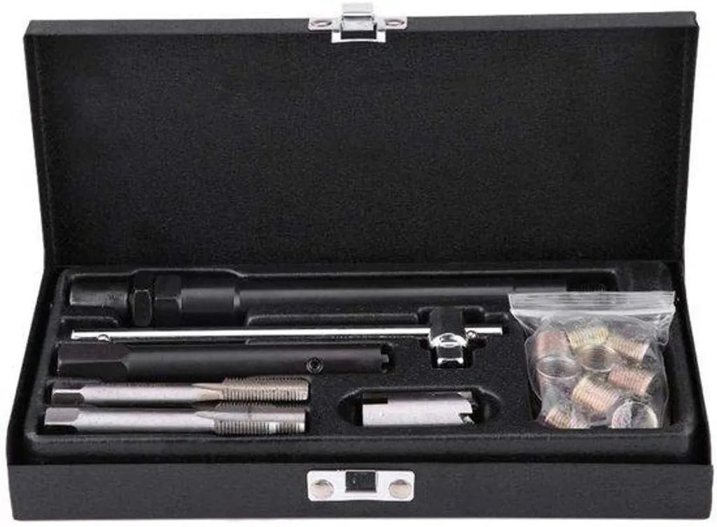 Coffret de réparation de filetage M14 x 1,25 avec inserts hélicoïdaux