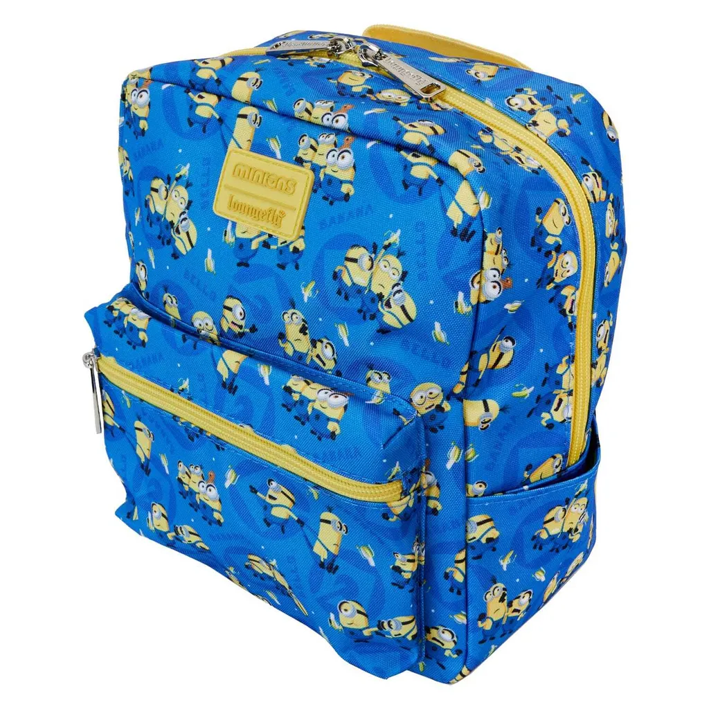 Sac à dos de loisirs Minions Loungefly 24cm idéal pour sorties et parc - 3