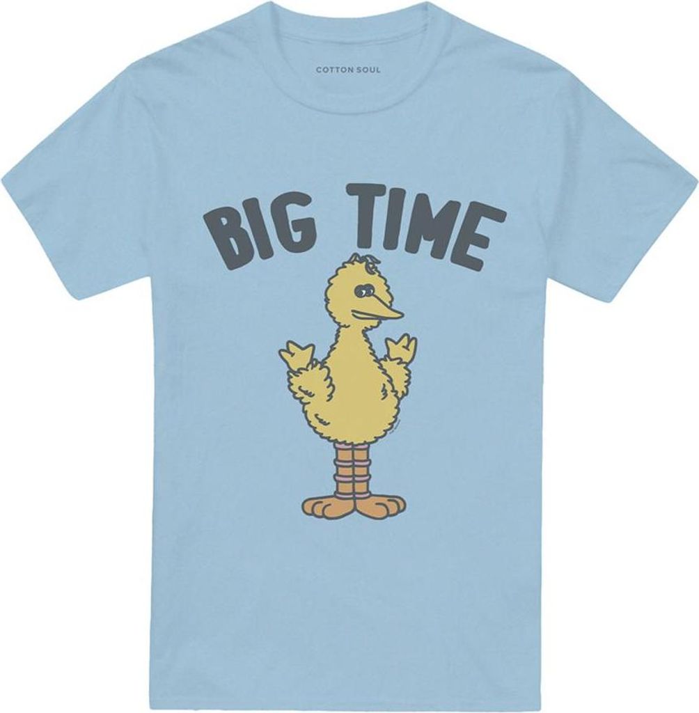 Sesame Street - "The 8 Foot 2" T-Shirt für Herren/Damen Uni TV21483 (L) (Hellblau)