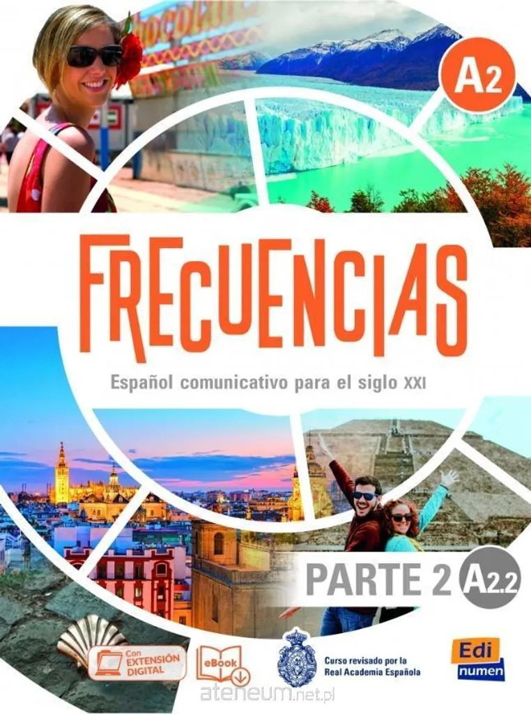 Frecuencias A2.2 cahier d'exercices 2 et plateforme numérique Edinumen