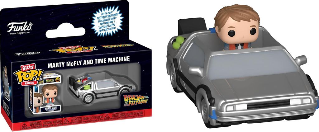 Funko Bitty Pop! Ride: Back to The Future - Marty McFly Produktbild 