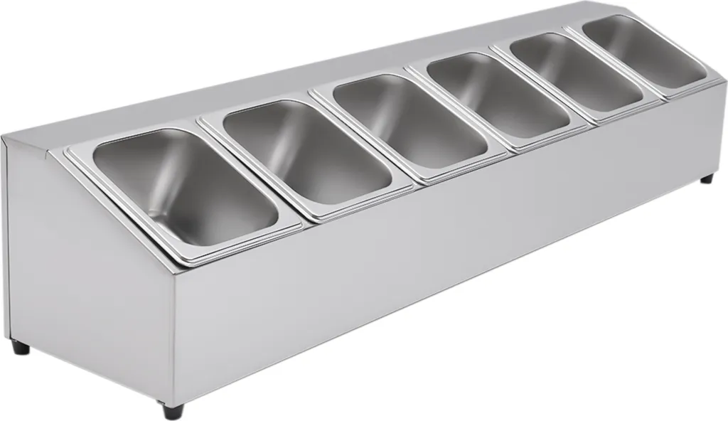 Étagère bacs GN inox RCPN 6 : finissez-en avec le désordre en cuisine