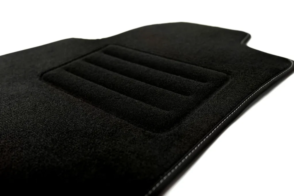 Velour Fußmatten Satz per VOLVO S80 I (1998-2006) - Qualità Premium - Passgenau