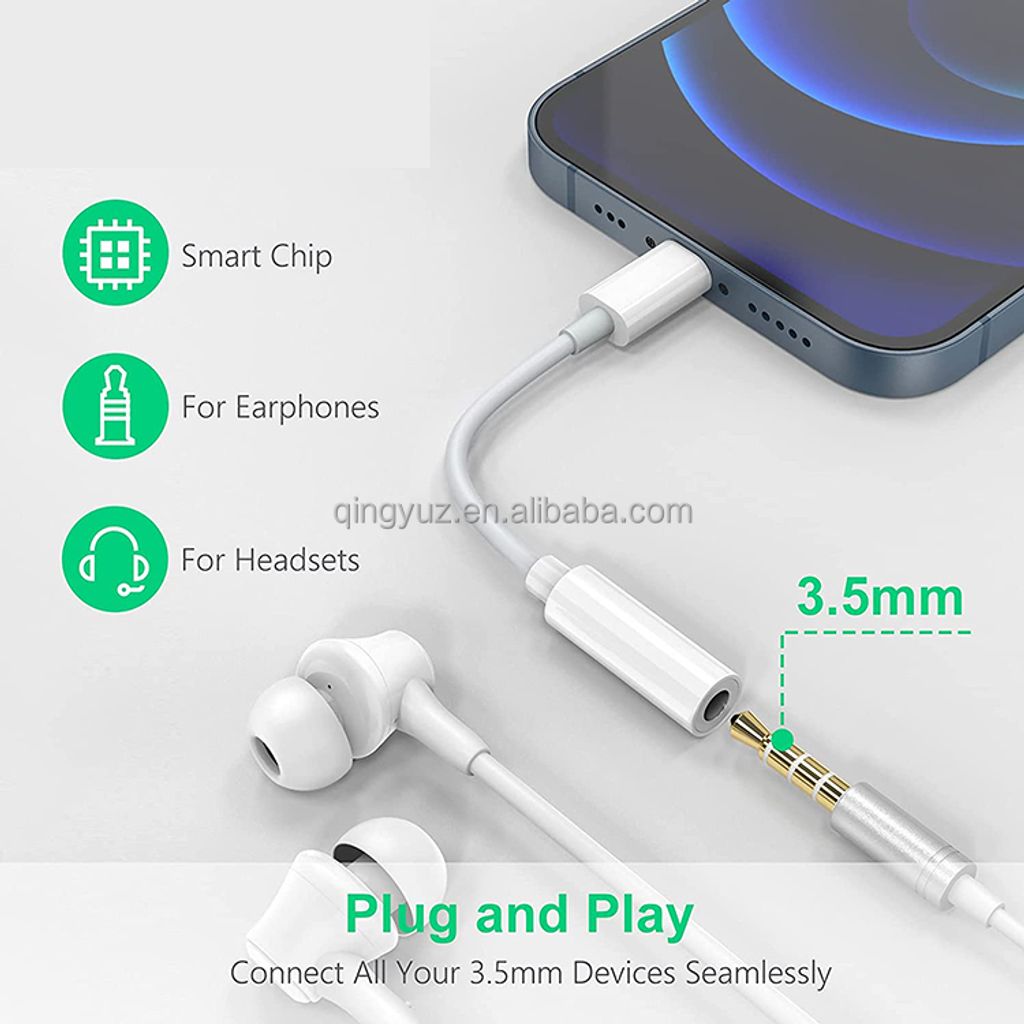 Audio Iphone Aux für Apple Adapter auf Klinke