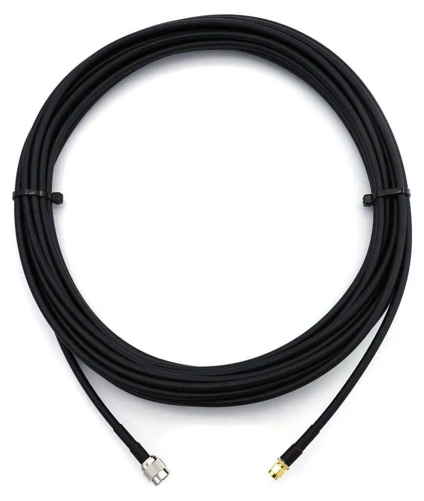 Bingfu Cavo RP-SMA Prolunga Antenna WiFi 1 m (2 Pacchi) Adattatore da RP-SMA Maschio a Femmina RG174 per Telecamera IP Gateway Router WiFii Scheda di Rete Wireless Mini PCIE