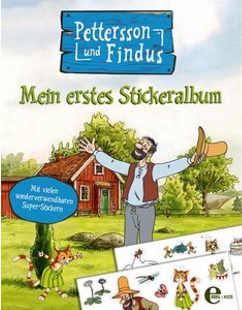 Pettersson und Findus - Mein erstes Stickeralbum Produktbild 