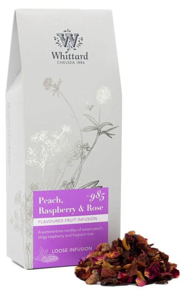 Ovocný čaj Whittard of Chelsea, příchuť broskev, malina a Obrázek produktu 