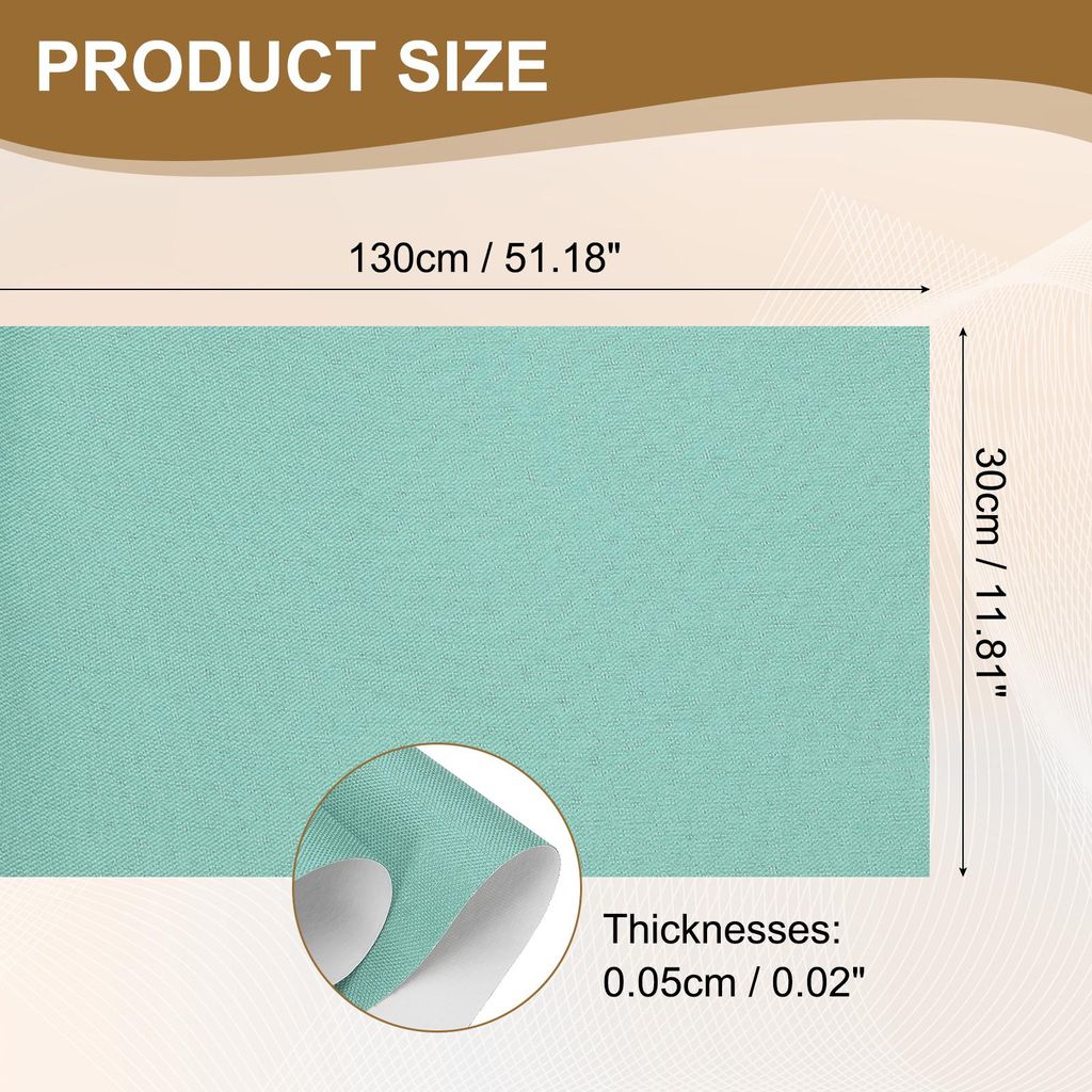 Buchbindetuch, 51 x 11 Zoll Buchtuch fš¹r die Reparatur von Bindungen Stoffoberfl?che Papierunterlage Buchbindematerialien, Seegrš¹n